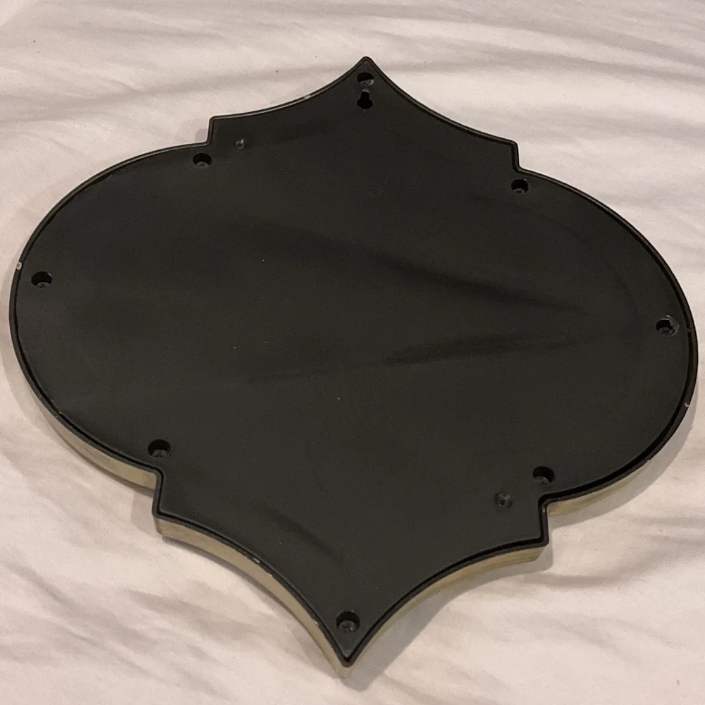 Elegant Gold Wall Mirror plastic